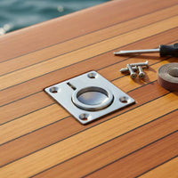 Boat Deck Hatch Handle Rustproof Recessed Boat Hatch Pull Mirror Polished