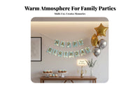 light-emitting diode Lights Illuminated Birthday Banner social-mediamable Backdrop Illuminated Birthday Sign Colorful Letters Party Supplies Hang Anywhere for Teens, Adults, Parents, Home event, event location
