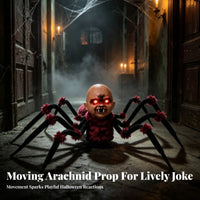 Spooky Arachnid with Glowing Eyes