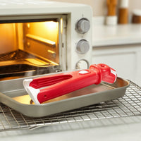 Plate Lifter with Silicone Handles One-Handed for Serving, Home Cooks