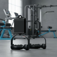Cable Machine Handle Non-Non-Slip Fitness Handle with Rubber Grip Heavy-Duty Fitness Equipment for Bodybuilders, Athletes, Strength Training