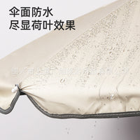 户外黑胶摆摊伞商用防晒遮阳伞折叠便携大号太阳伞出摊露营沙滩伞