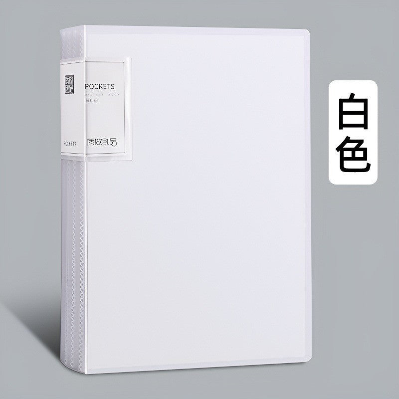 100 Pages / No Buckle White