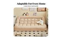 Japanese Traditional Mat unwindsign Human Dog Bed Sleepable Human-Sized Dog Bed Multi-Functional Floor Sofa comfortable for pairs, Stuunwindnts, Living Room, Small Spaces, Playroom, Home Office