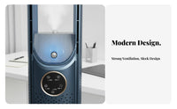 Humidifying Function USB Air Conditioner Fan Adjustable Speeds Mini Misting Fan Quiet Operation for Office Workers, Desk, Bedroom, Dorm Room