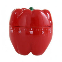 Bell Pepper Timer Rounded Pepper Shaped Timer Long-Lasting ABS Material