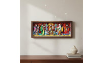 Paper Carving Wall Hanging Festive 3d Paper Art