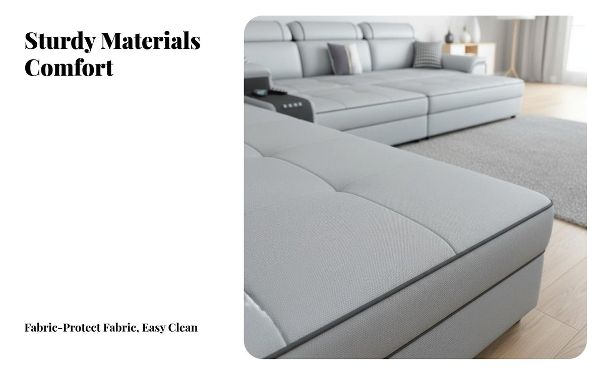 Pull-expandable Sofa Bed two-in-singleUse transformable Seating Nordic Design Household Furniture for Small Apartment Dwellers, Pet Owners, Living Room, Home Office