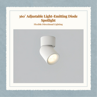 360° adjustable COB LED spotlight