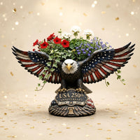 USA Eagle Planter Vintage Design Eagle Planter Rustic for Patio, Yard, Patriots