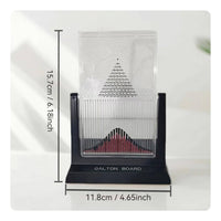 Galton Board Educational Bean Machine Model Eye-Catching Decoration for Teachers