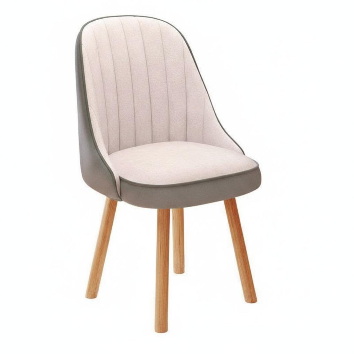 Upholstered Task Chair Ergonomic Upholstered Makeup Seat Easy Assembly for Teens