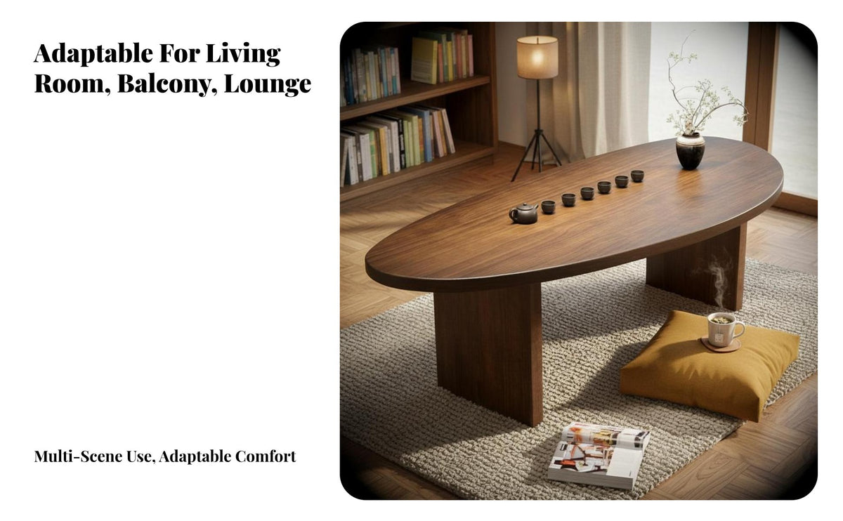 Distinctive Shape Irregular-Shaped beverage Table Space-Saving cumulousShaped Coffee Table Modern & design Living Room Furniture Low height for Apartment Dwellers, Design aficionados, Families with Children, Balcony, Office, Bedroom