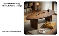 Distinctive Shape Irregular-Shaped beverage Table Space-Saving cumulousShaped Coffee Table Modern & design Living Room Furniture Low height for Apartment Dwellers, Design aficionados, Families with Children, Balcony, Office, Bedroom