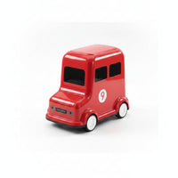 Car-Shaped Trash Bin Printed Numbering Trash Bin with Inner Liner Rounded Body