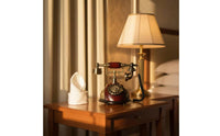 Decorative Rotary Rotary Mechanism Telephone Gift Choice Vintage Rotary Telephone Plug and Play Retro Desk Phone No Battery Needed for Hotel Lobby, Gallery