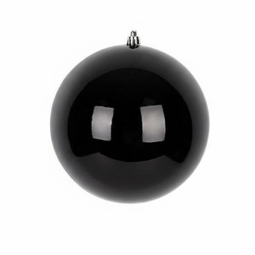 24 Pieces Black Christmas ornament Set Electroplated Hanging Bauble Multi-Finish