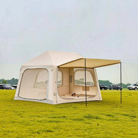 Inflatable Car-Tail Tent Rain-Resistant Inflatable SUV Tent Quick-Setup Shelter for Campers, Tailgating, Wilderness Trekking