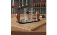 Transparent Router Base Easy to Install Slotting Router Base Stable Power Tool Accessory for Woodworkers