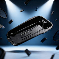 Oil Drain Pan Spill Resistant Design Oil Change Pan Parts Cleaning Tray for Workshop, Garage