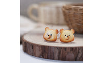 Little Bear Stud Earrings Cute Bear Stud Earrings Fun for Teens