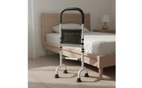 Adjustable Get up Assist Frame Sturdy Bedside Stand Assist Rail Freestanding Bed Safety Handle Long-Lasting Carbon Steel Grab