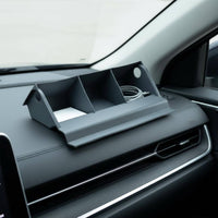 Silicone Organizer Tray Box Easy to Clean Passenger Side Storage Insert Fit Glove Compartment Divider Tray