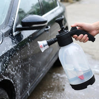 Spray Bottle for Garden Sprayer and Pressure Sprayer Tasks, Car Wash Pump Sprayer with Car Foam Hand Pump, 2000ml Capacity, Side Grip Handle