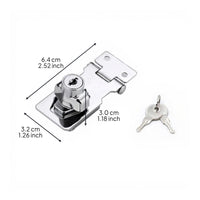 security lock, No Drill Refrigerator Lock, protective-lock Cabinet & Drawer Lock for Home, Office, School, Child resistant, Easy Install