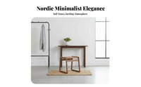 Woven Top Footstool Modern Minimalist Small Stool Chinese design for Homeowners