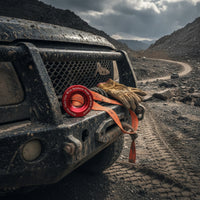 Anodized Recovery Loop Anti-Rust Snatch Loop Corrosion-Resistant Pulley Low-Friction for off-Roaders, Trail Rescue