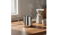 Gooseneck Kettle Precise Flow Control Hand Manual-Brew Coffee Pot Dispense Over Coffee Kettle Anti-Rust Kitchenware Space-Saving