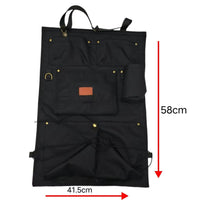 Car Seat Back Storage Bag with Hanging Design, Oxford Fabric
