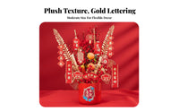 Seasonal Holiday Fortune Container, 2026 New Year Decoration, Horse Year Lucky Desktop Decor, Festive Table Display