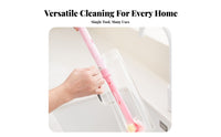 Retractable Cup Brush Portable Long Handle Bottle Brush Food-Grade Bristles Multifunctional Cup Scrubber for Infants, Travel