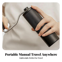 Hand Crank Coffee Grinder, Adjustable, Home, Desk