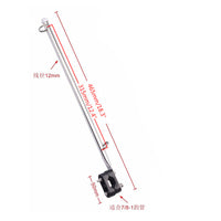 Handheld Fixed Stainless Steel Flagpole with Flag Option Outdoor Flagpole Base for Marine and Yacht Hardware