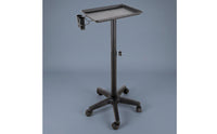 Salon Cart with Aluminum Tray Mobile Salon Tray Cart Sturdy for Hair Studios