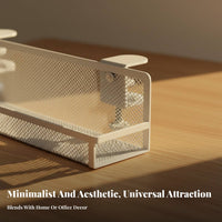 Adhesive Slide-in Holder Punch-Free Installation Adhesive Wire Management Tray