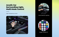 RGB car light, music sync