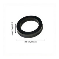 Leak-proof gasket fits most changers.