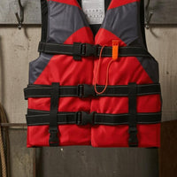 Oxford Textile Life Jacket Sleeveless Personal Flotation Device V-Neck