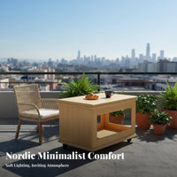 Expandable Storage Trolley Versatile Functionality Multi-Tier Rolling Shelf