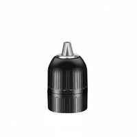 Self-Locking Ratchet Drill Chuck Quick Change Keyless Chuck Adapter Tool Accessory High Force for Construction