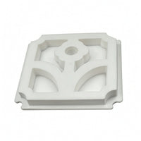 Professional-Grade Decorative Window Mold Rigid Concrete Mold with Hollow Window Long-Lasting Sturdy for Builders, DIYers, Fences