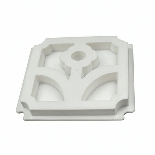 Professional-Grade Decorative Window Mold Rigid Concrete Mold with Hollow Window Long-Lasting Sturdy for Builders, DIYers, Fences