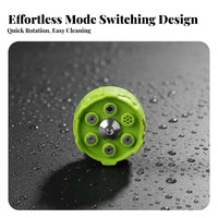 4000 PSI Rated Adjustable Spray Nozzle Tip Multi-Purpose Quick Connect Pressure Washer Nozzle for Patio Cleaning