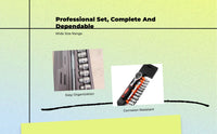 Hex wrench set for auto repairs.