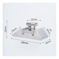 Aluminum Sanding Holder Compact and Portable Sanding Sheet Holder Stable Support Hand Sander for Model Makers, DIY Hobbyists