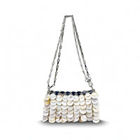 Shell Disc Handbag Novelty Shell Handbag Fashion for Holidays